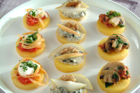 Crostini di polenta